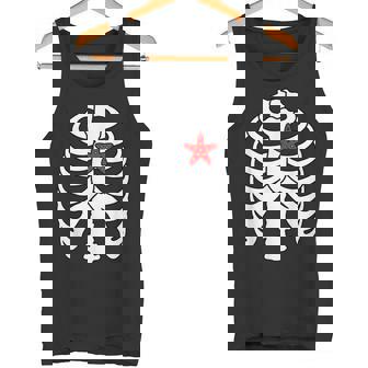 Starfish Lover Bone Rib Squelette J'aime Starfish Débardeur e - Cadeauxyz
