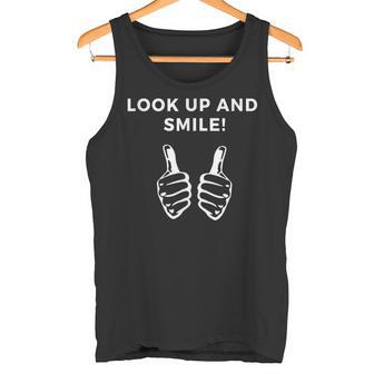 Stay Positive Always Smile Inspirational Tee Tank Top - Monsterry