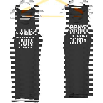 Strength In Unity Tank Top - Monsterry
