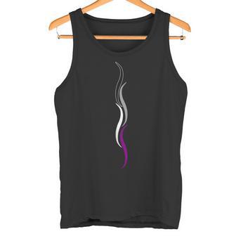 Subtle Asexual Pride Lines Asexuality Ace Pride Flag Tank Top - Geschenkecke