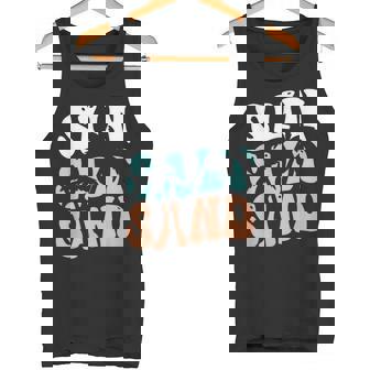 Sun Salt Sand Cool Groovy Summer Tank Top - Monsterry