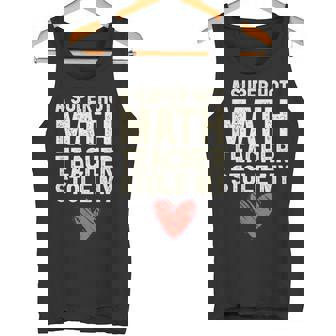 A Super Hot Math Teacher Stole My Heart Valentines Day Tank Top - Monsterry