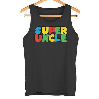 Superhero Uncle From Nephew Or Niece Super Uncle Tank Top - Geschenkecke