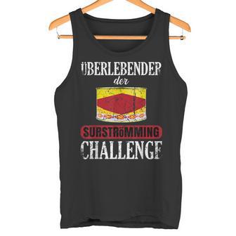 Surströmming Stinkfish From Sweden Survivor Challenge Tank Top - Geschenkecke