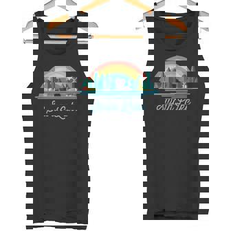 Swan Lake Rainbow Lake Souvenir Tank Top - Monsterry