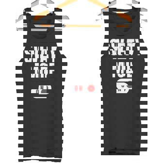 Sweaty Mode ON Try Hard GOAT Skills Gamer Present Tank Top - Monsterry