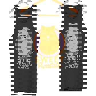 Sweet Purrtato Potato Cat Thanksgiving Cat Lover Tank Top - Monsterry