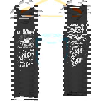 Swim Coach Professional Instructor Swimming Lesson Sport Tank Top - Monsterry