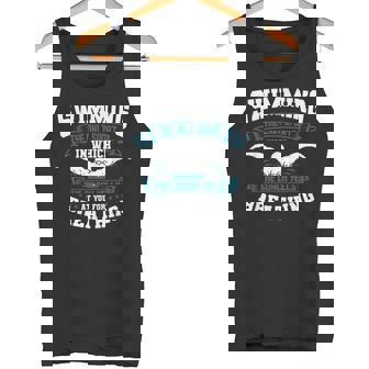 Swim Coach Sport Professional Instructor Swimming Lesson Tank Top - Monsterry