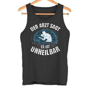 Table Tennis Doctor Says Unheilbar Cool Ping Pong Tank Top - Geschenkecke