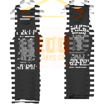I Tackled 100 Days Of 3rd Grade Football 100 Days Of School Tank Top - Monsterry