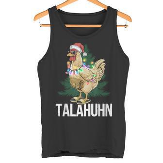 Talahuhn Christmas Hat Talahon Trendword Merry Christmas Tank Top - Geschenkecke