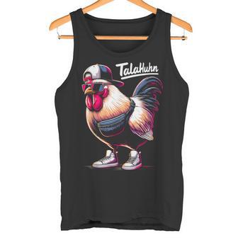 Talahuhn Talahon Saying Meme German Rap Outfit Tank Top - Geschenkecke