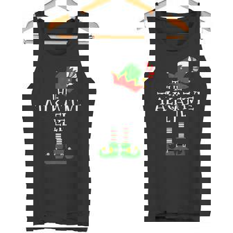 The Talkative Elf Matching Family Group Christmas Tank Top - Monsterry