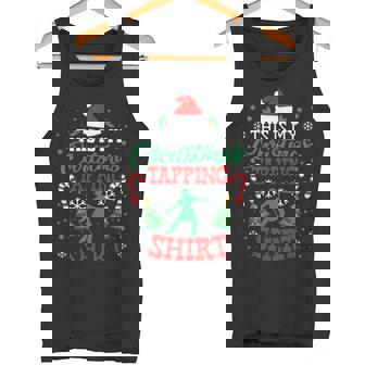 Tap Dancing Christmas Step Dancer Ballroom Ugly Xmas Sweater Tank Top - Monsterry