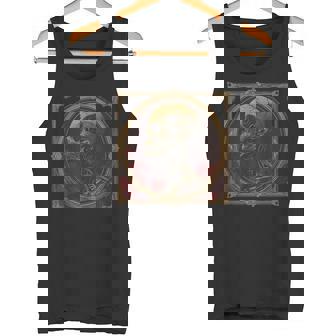 Tarjeta De Tarot Oculto Esqueleto Cyberpunk Humano Gótico Camiseta sin mangas - Regaloses
