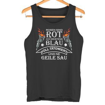 Tattoos Saying Alcohol Tattooer Geile Sau Tattoo Tank Top - Geschenkecke