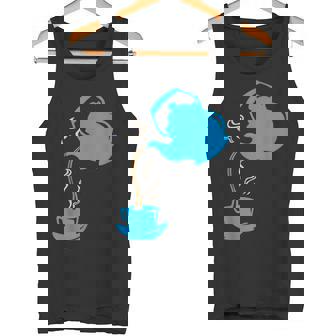 Tea Pot Aromatic Beverage Drinking Tea Drinker Tank Top - Monsterry