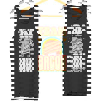 Team Bacon Cute Food Addict Team Premium Tank Top - Monsterry
