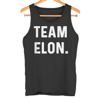 Team Elon Name Tank Top - Geschenkecke