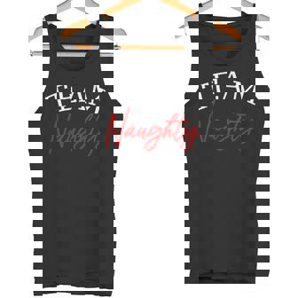 Team Naughty Christmas Tank Top - Monsterry