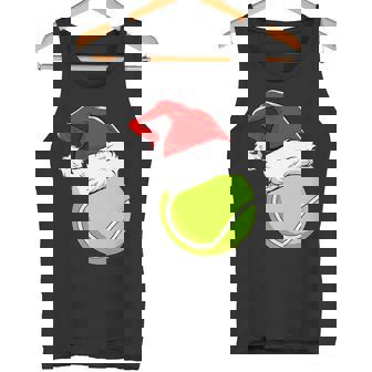 Tennis Coach Player Ball Christmas Xmas Holiday Premium Tank Top - Monsterry