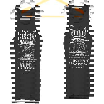 Thailand Is Calling And I Must Go Thai Travel Vacation Tank Top - Monsterry