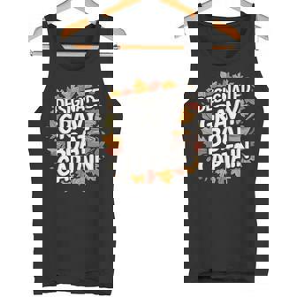 Thanksgiving Food Ated Gravy Boat Captain Premium Tank Top - Monsterry