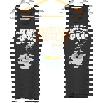 Thanksgiving Gravy Boat Captain Tank Top - Monsterry