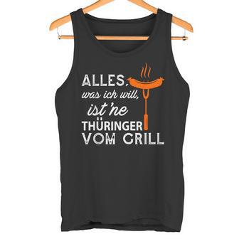 With Thuringerom Grill Grillfest Tank Top - Geschenkecke