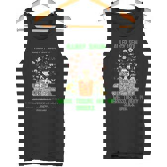 Tissues Paper Sidekick For Allergy Season Costume Tank Top - Monsterry