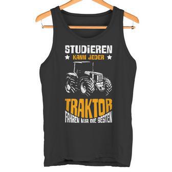 Tractor Driving The Best Farm Farmer Boys Tank Top - Geschenkecke