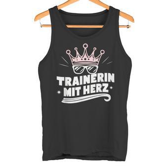 Trainer With Heart Fitness Dance Football Farewell Tank Top - Geschenkecke