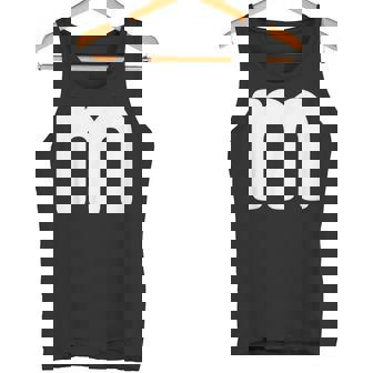 Traje De Fiesta Con Letras Del Alfabeto M Para Equipos Grupos Y Familia Camiseta sin mangas - Regaloses