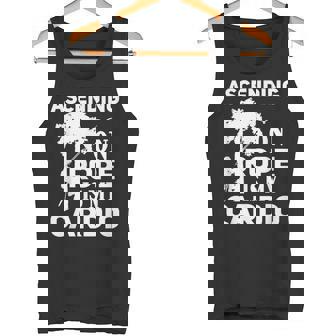 Tree Climbing Ascending On Rope Is My Cardio Arborist Tank Top - Monsterry