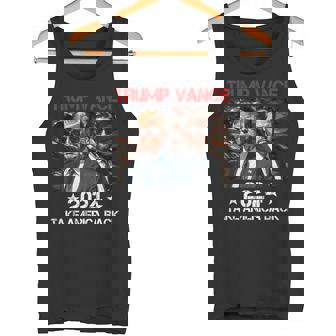 Trumpance 2024 Donald Trump JDAnce Take America Back Tank Top - Geschenkecke
