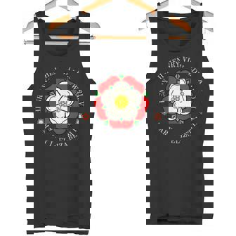 Tudor Kings Queens Monarchs Of English History Rose Tank Top - Monsterry