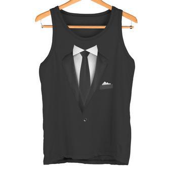 Tuxedo Mit Krawatte Für Lustige Hochzeiten Tank Top - Geschenkecke