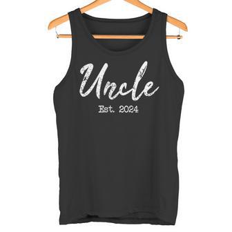 Uncle To Be 2024 Uncle Est 2024 For Uncle Tank Top - Geschenkecke