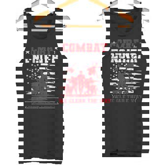US Army Combat Engineer Quote For a Combat Engineer Tank Top - Monsterry