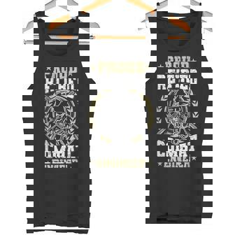 US Army Combat Engineer For a Retired Combat Engineer Tank Top - Monsterry