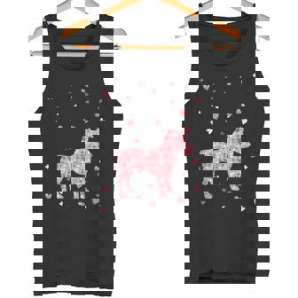 Valentines Day Love Hearts Jack Russell Terrier Dog Lover Tank Top - Monsterry