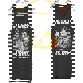 My Vehicle My Choice Wine Beer Lover Alcohol Tank Top - Monsterry