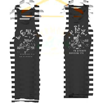 Vermont Green Mountain State Moose Vintage Pride Tank Top - Monsterry