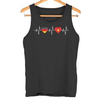 Vietnamese Flag German Flag Germanyietnam Tank Top - Geschenkecke