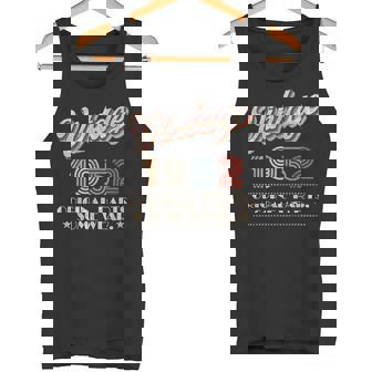 Vintage 1952 Original Parts Year Of Birth Birthday Tank Top - Monsterry