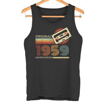 Vintage 1959 Retro Birthday 65Th Birthday Tank Top - Geschenkecke