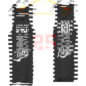 Vintage 2025 Senior 2025 Graduation 2025 Athletics S Tank Top - Geschenkecke