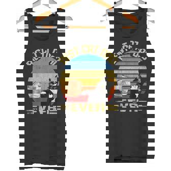 Vintage Best Cat Dad Ever Cat Owner Cats Dad Camiseta sin mangas - Regaloses