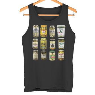 Vintage Canned Pickles Lover Trendy Clothing Tank Top - Geschenkecke